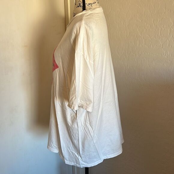 Bravado The Rolling Stones Off White Distressed Graphic Shirt - Picture 2 of 10